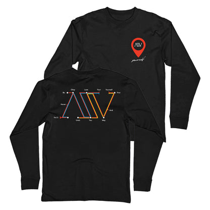 Location Pin Long Sleeve